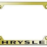 Chrysler Steel Wide Body Frame - Laser Etched Gold