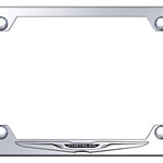 Chrysler (Logo Only) Steel Wide Body Frame - Etched Mirrored