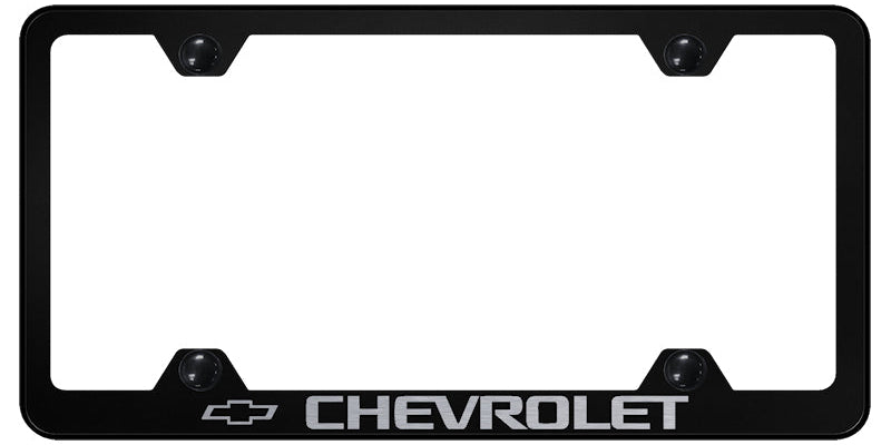 Chevrolet Steel Wide Body Frame - Laser Etched Black