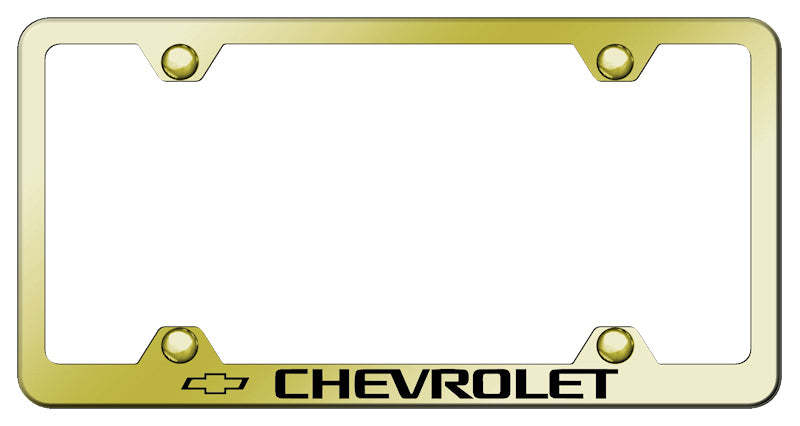 Chevrolet Steel Wide Body Frame - Laser Etched Gold