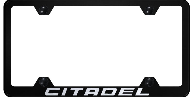 Citadel Steel Wide Body Frame - Laser Etched Black