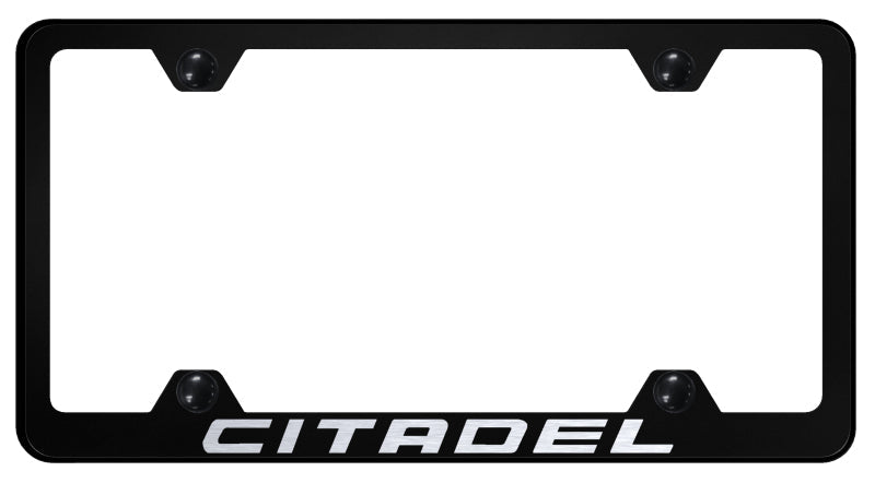 Citadel Steel Wide Body Frame - Laser Etched Black