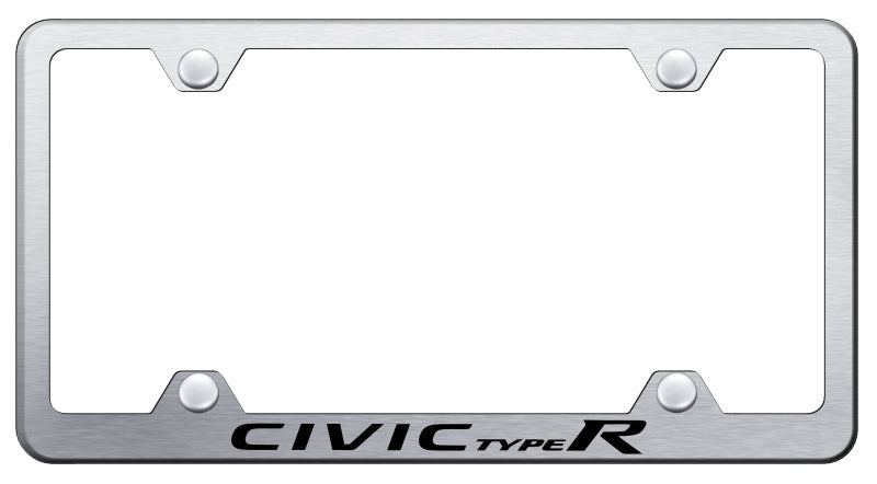 Civic Type R Steel Wide Body Frame - Laser Etched Brushed