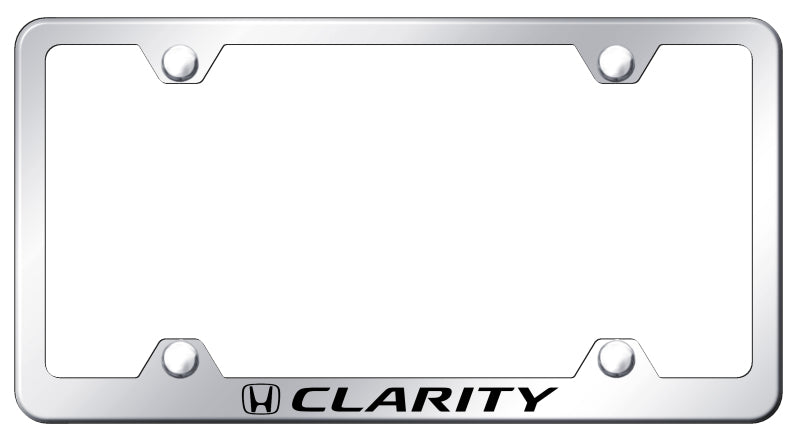 Clarity Steel Wide Body Frame - Laser Etched Mirrored