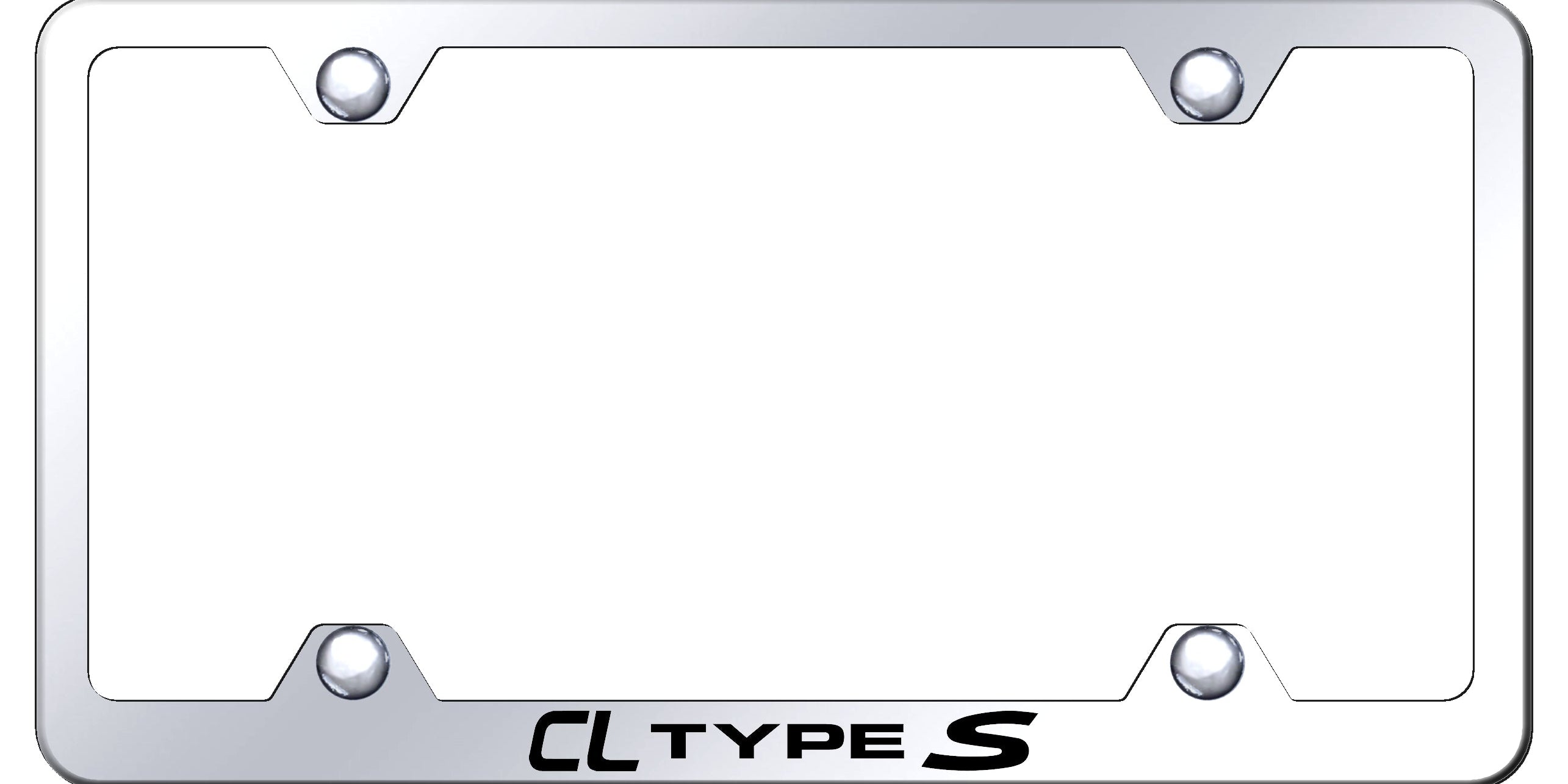 CL Type S Steel Wide Body Frame - Laser Etched Mirrored