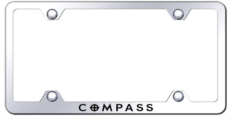 Compass Steel Wide Body Frame - Laser Etched Mirrored