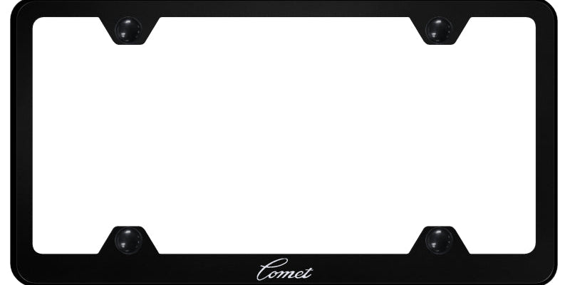 Comet Steel Wide Body Frame - Laser Etched Black