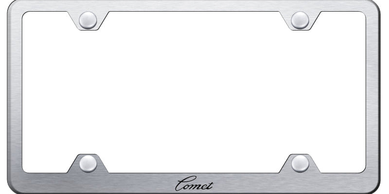 Comet Steel Wide Body Frame - Laser Etched Brushed