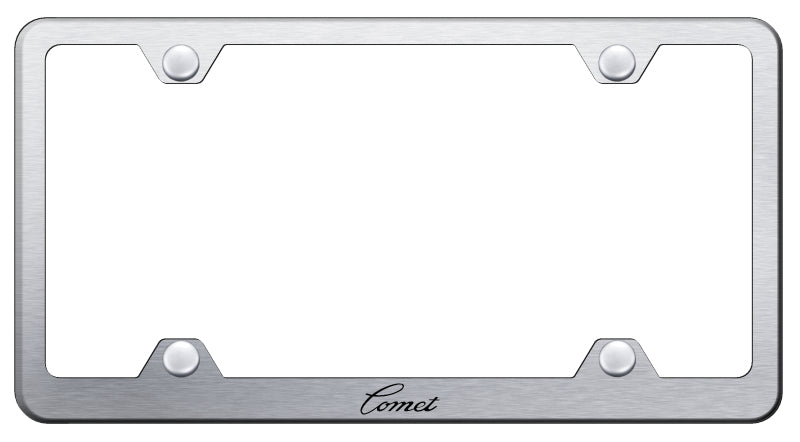 Comet Steel Wide Body Frame - Laser Etched Brushed