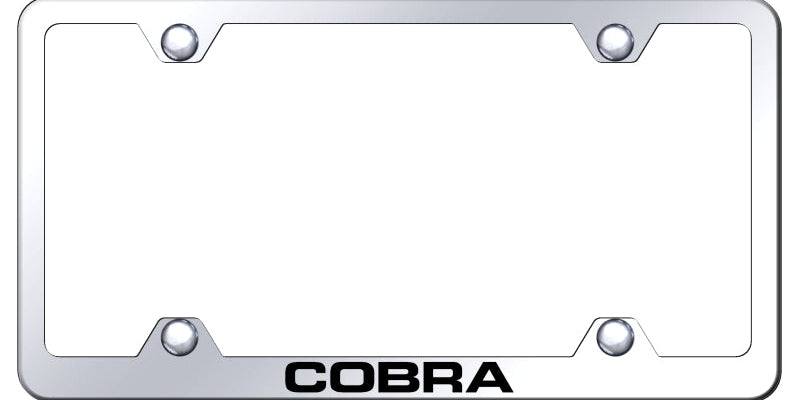 Cobra Steel Wide Body Frame - Laser Etched Mirrored