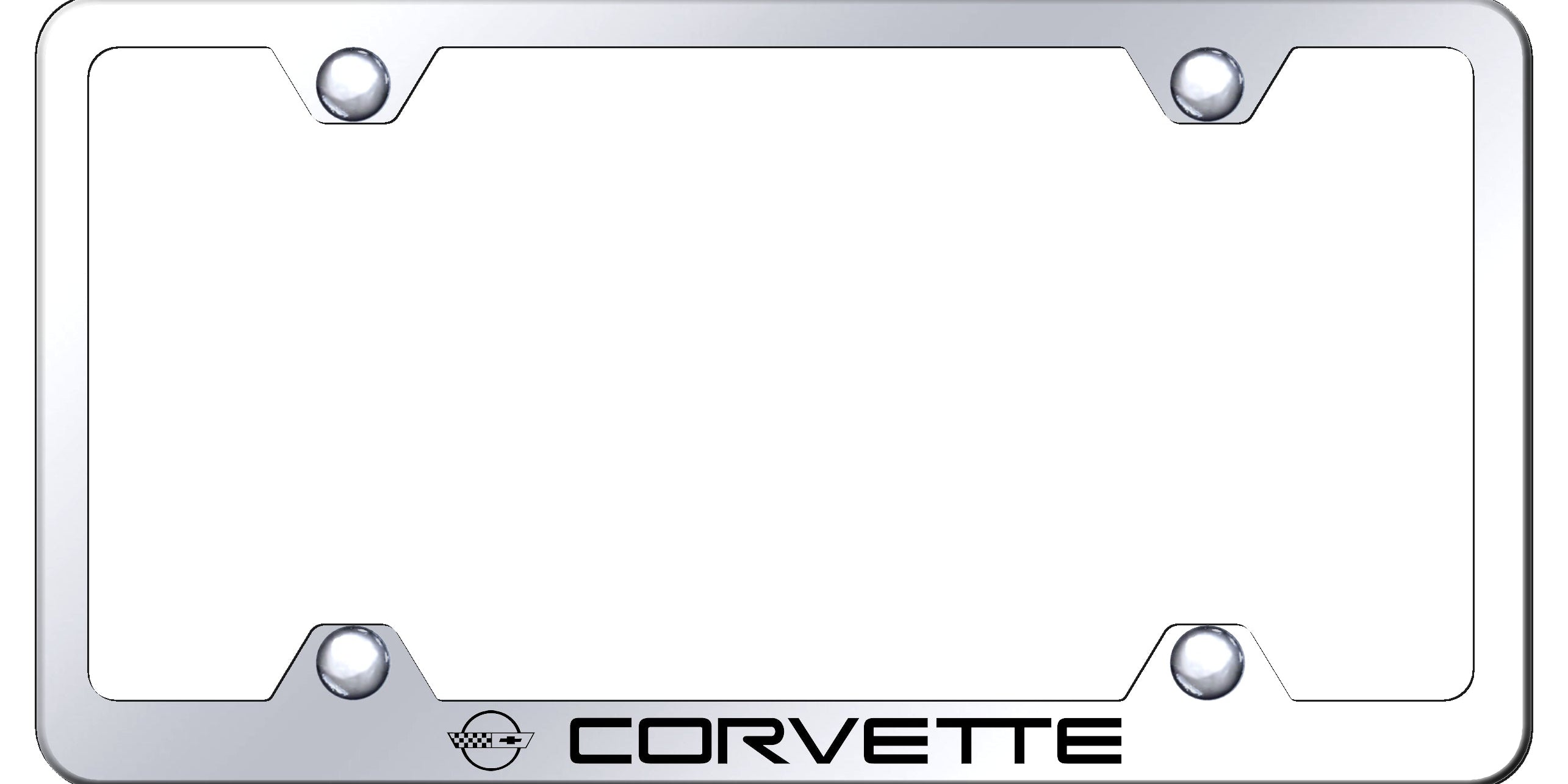 Corvette C4 Steel Wide Body Frame - Laser Etched Mirrored