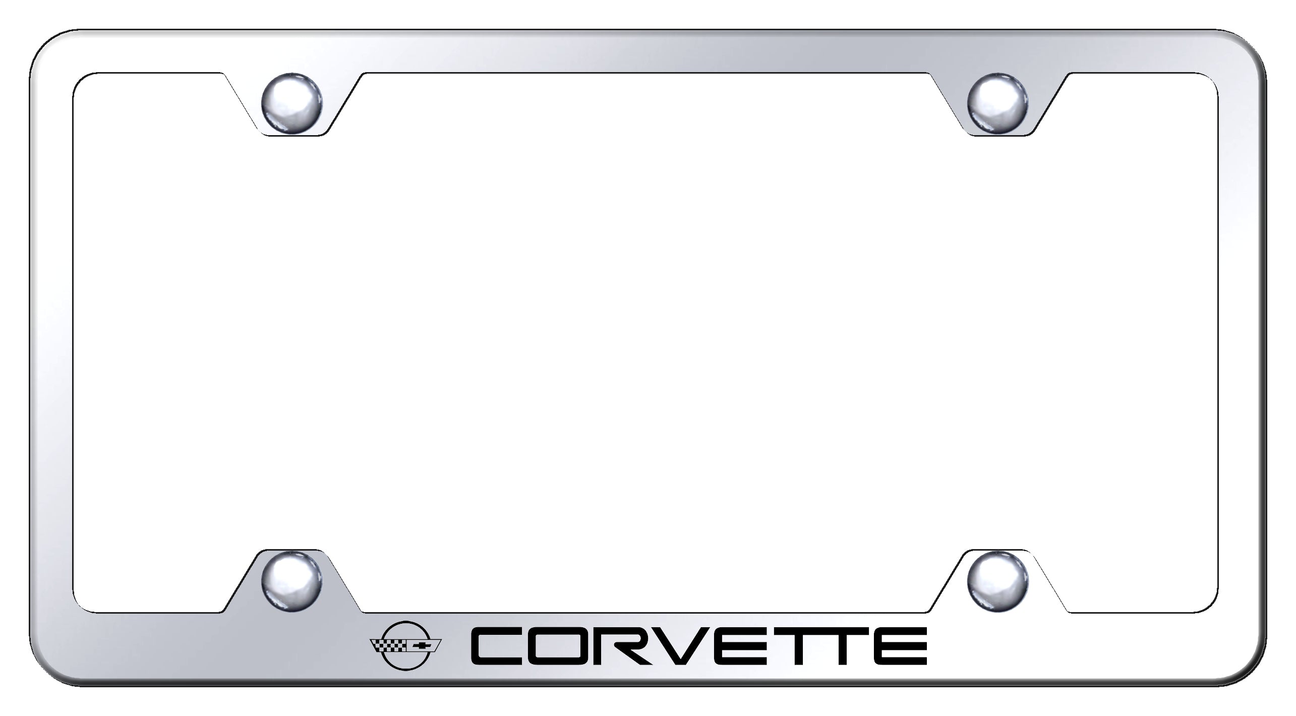 Corvette C4 Steel Wide Body Frame - Laser Etched Mirrored