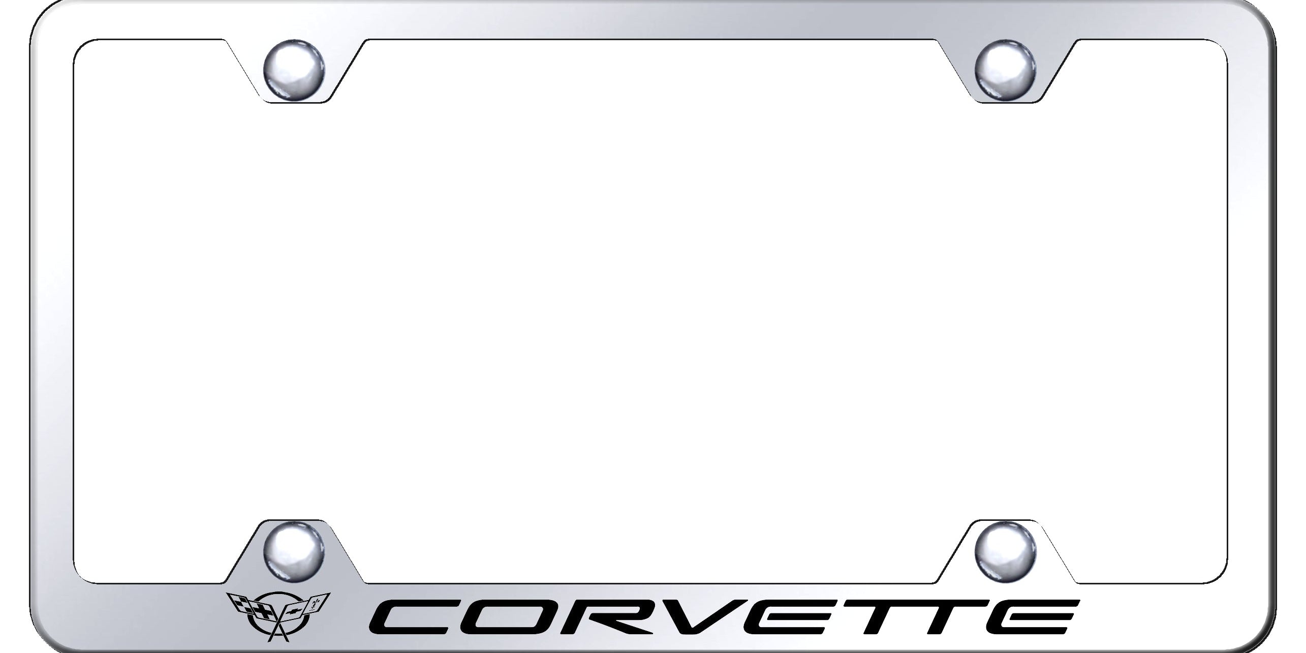 Corvette C5 Steel Wide Body Frame - Laser Etched Mirrored