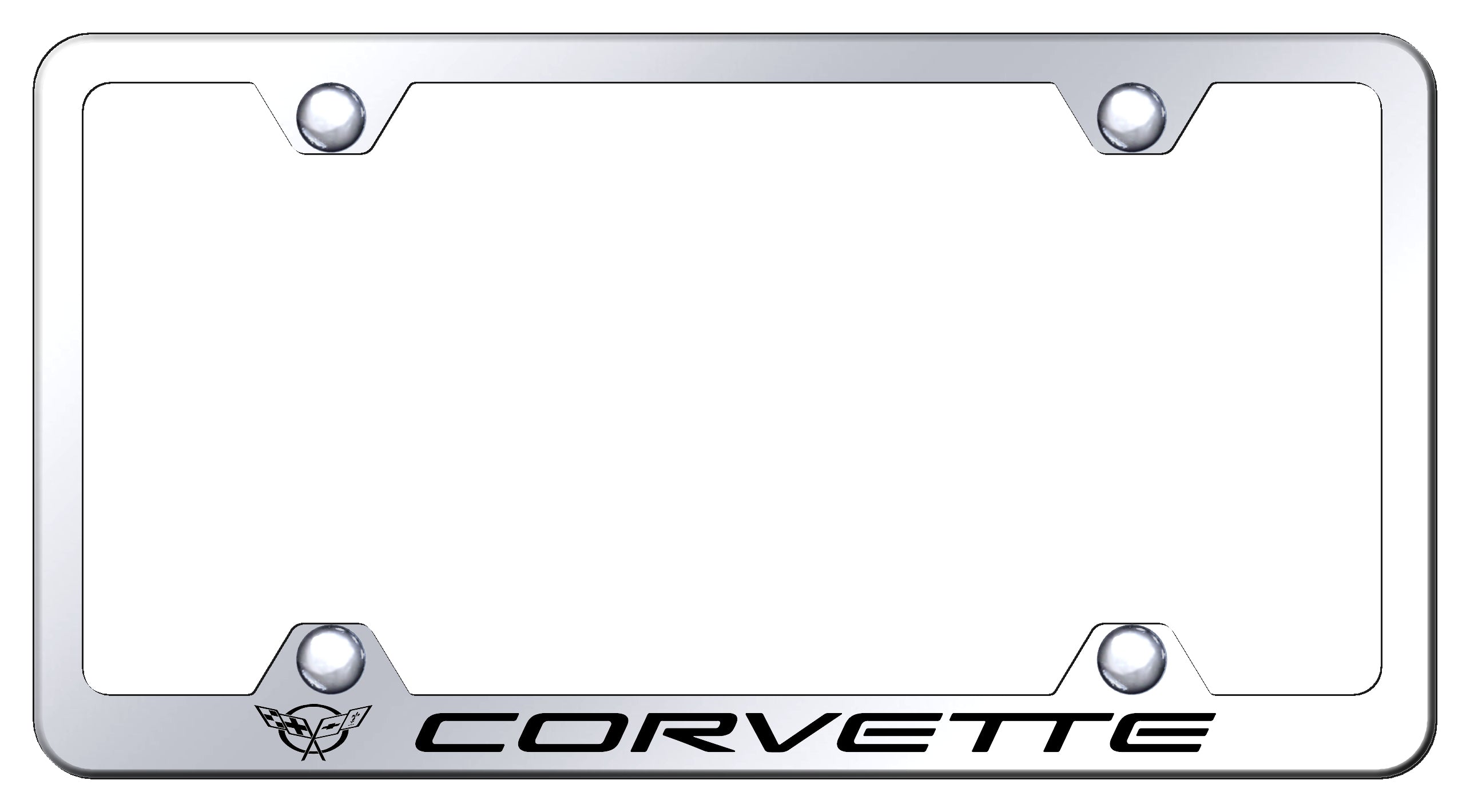 Corvette C5 Steel Wide Body Frame - Laser Etched Mirrored