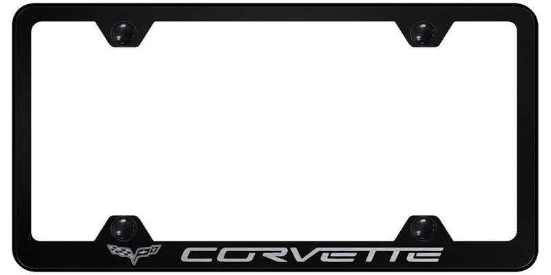 Corvette C6 Steel Wide Body Frame - Laser Etched Black