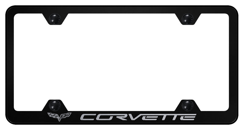 Corvette C6 Steel Wide Body Frame - Laser Etched Black