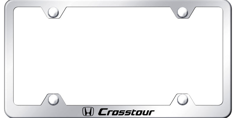 Crosstour Steel Wide Body Frame - Laser Etched Mirrored