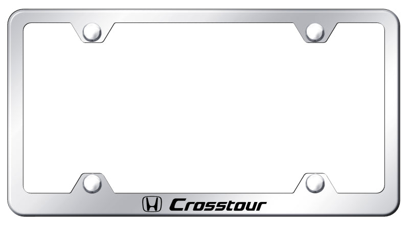 Crosstour Steel Wide Body Frame - Laser Etched Mirrored
