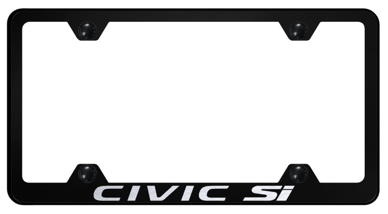 Civic SI Steel Wide Body Frame - Laser Etched Black