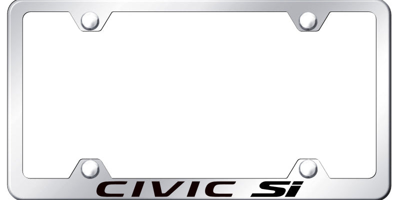 Civic SI Steel Wide Body Frame - Laser Etched Mirrored