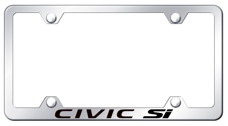 Civic SI Steel Wide Body Frame - Laser Etched Mirrored