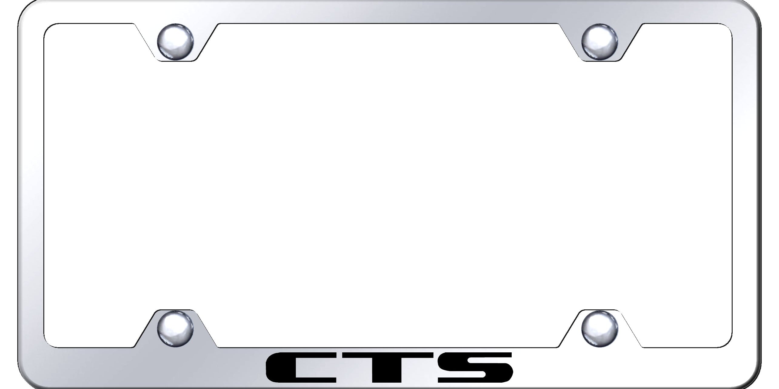 CTS Steel Wide Body Frame - Laser Etched Mirrored