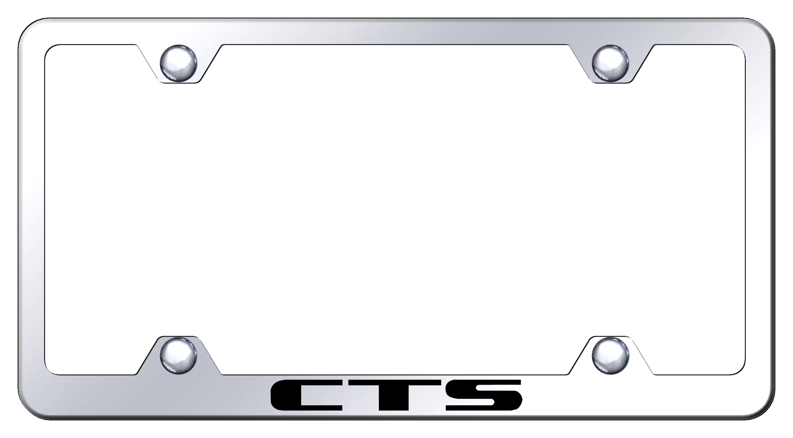 CTS Steel Wide Body Frame - Laser Etched Mirrored