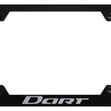 Dart Steel Wide Body Frame - Laser Etched Black