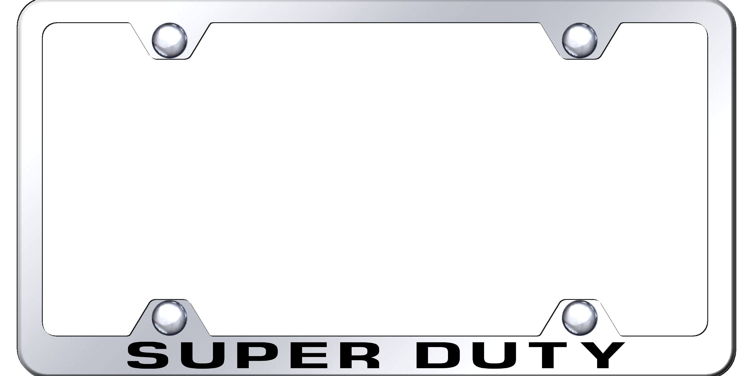 Super Duty Steel Wide Body Frame - Laser Etched Mirrored