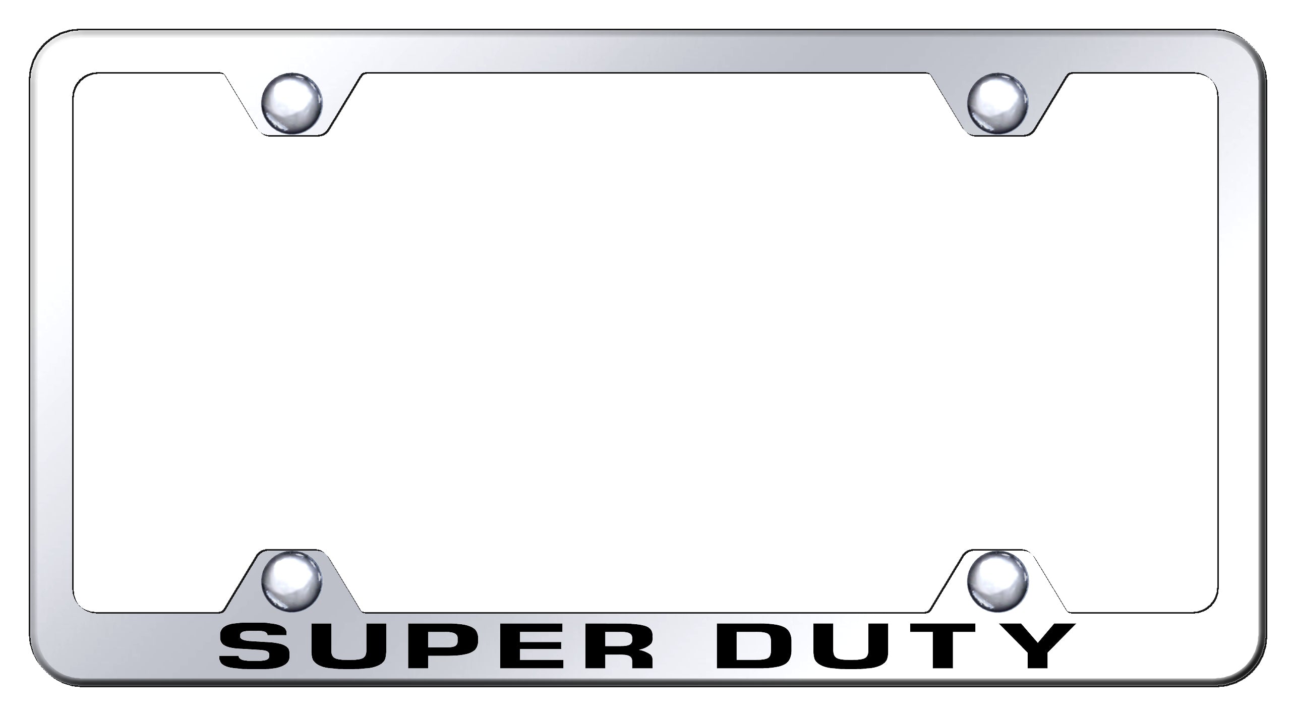 Super Duty Steel Wide Body Frame - Laser Etched Mirrored
