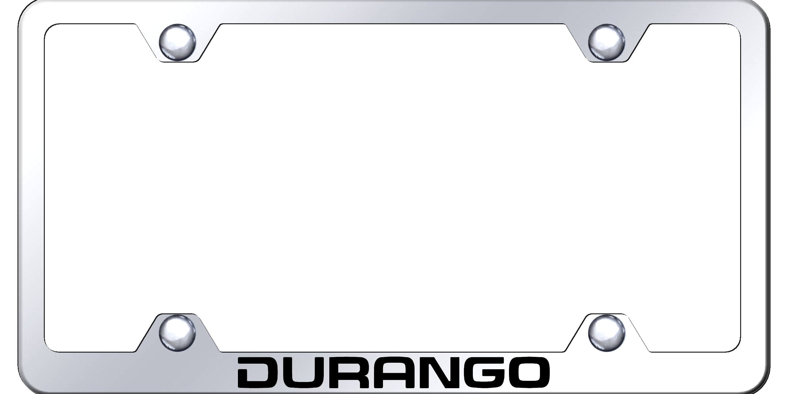 Durango Steel Wide Body Frame - Laser Etched Mirrored