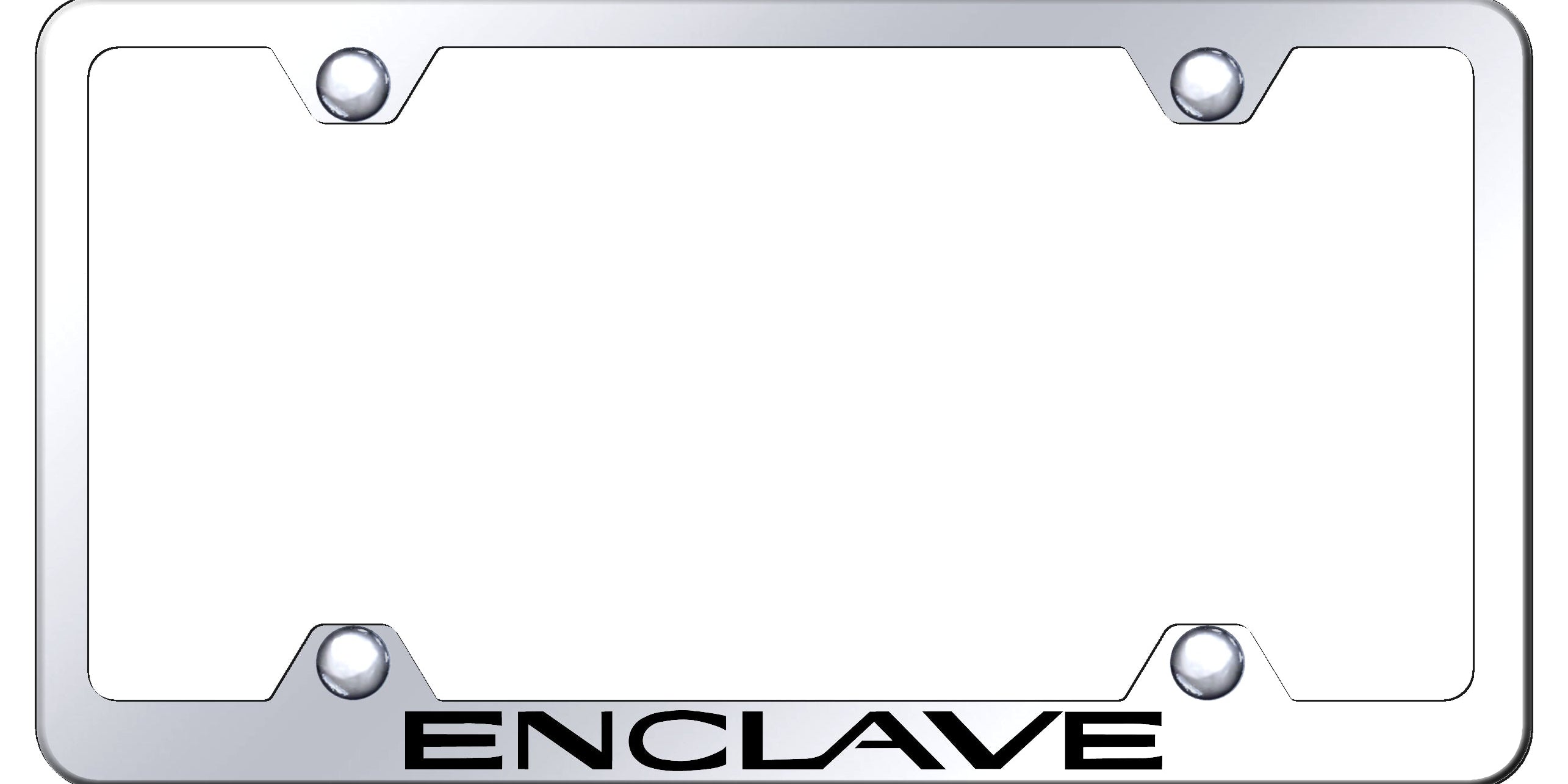 Enclave Steel Wide Body Frame - Laser Etched Mirrored