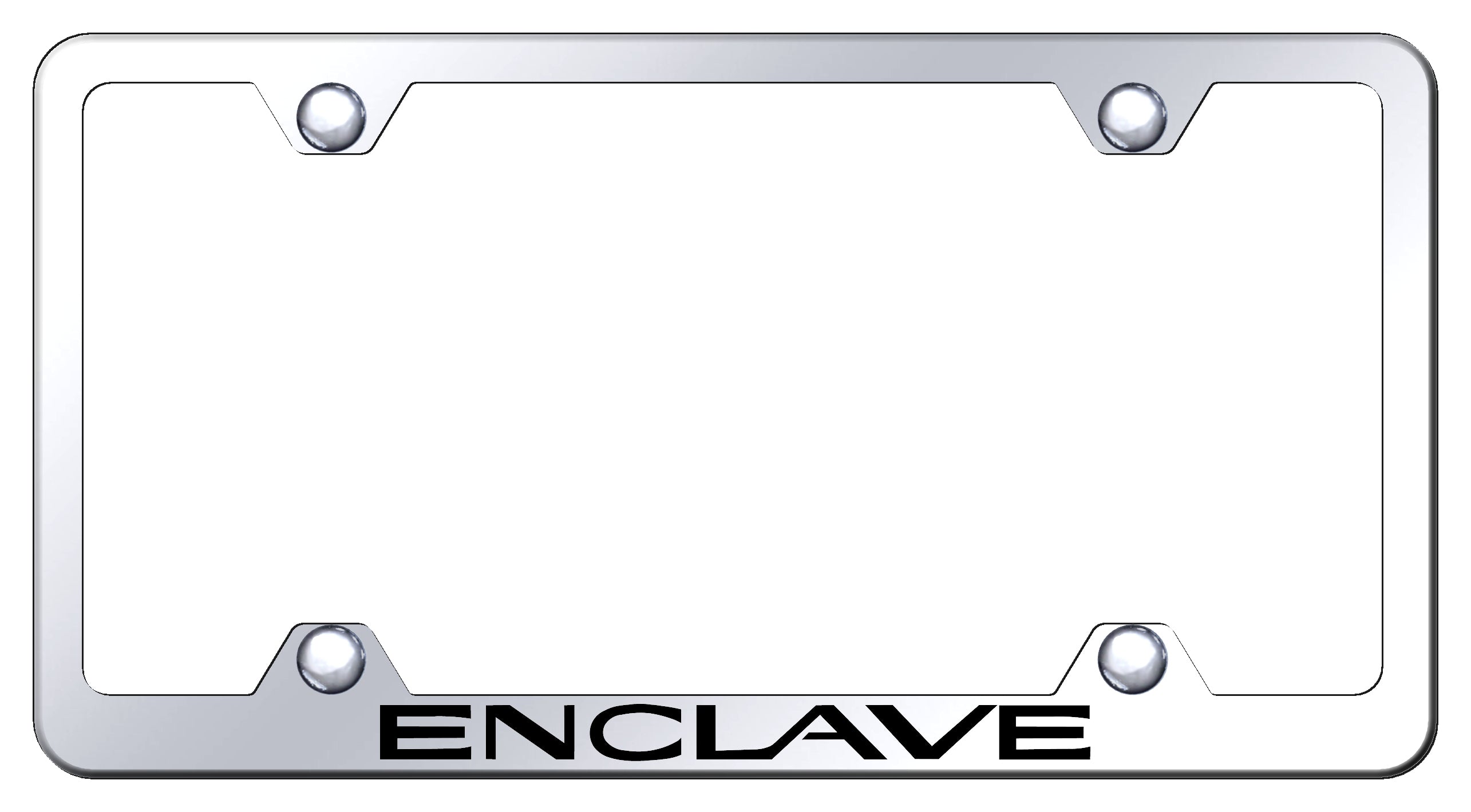 Enclave Steel Wide Body Frame - Laser Etched Mirrored