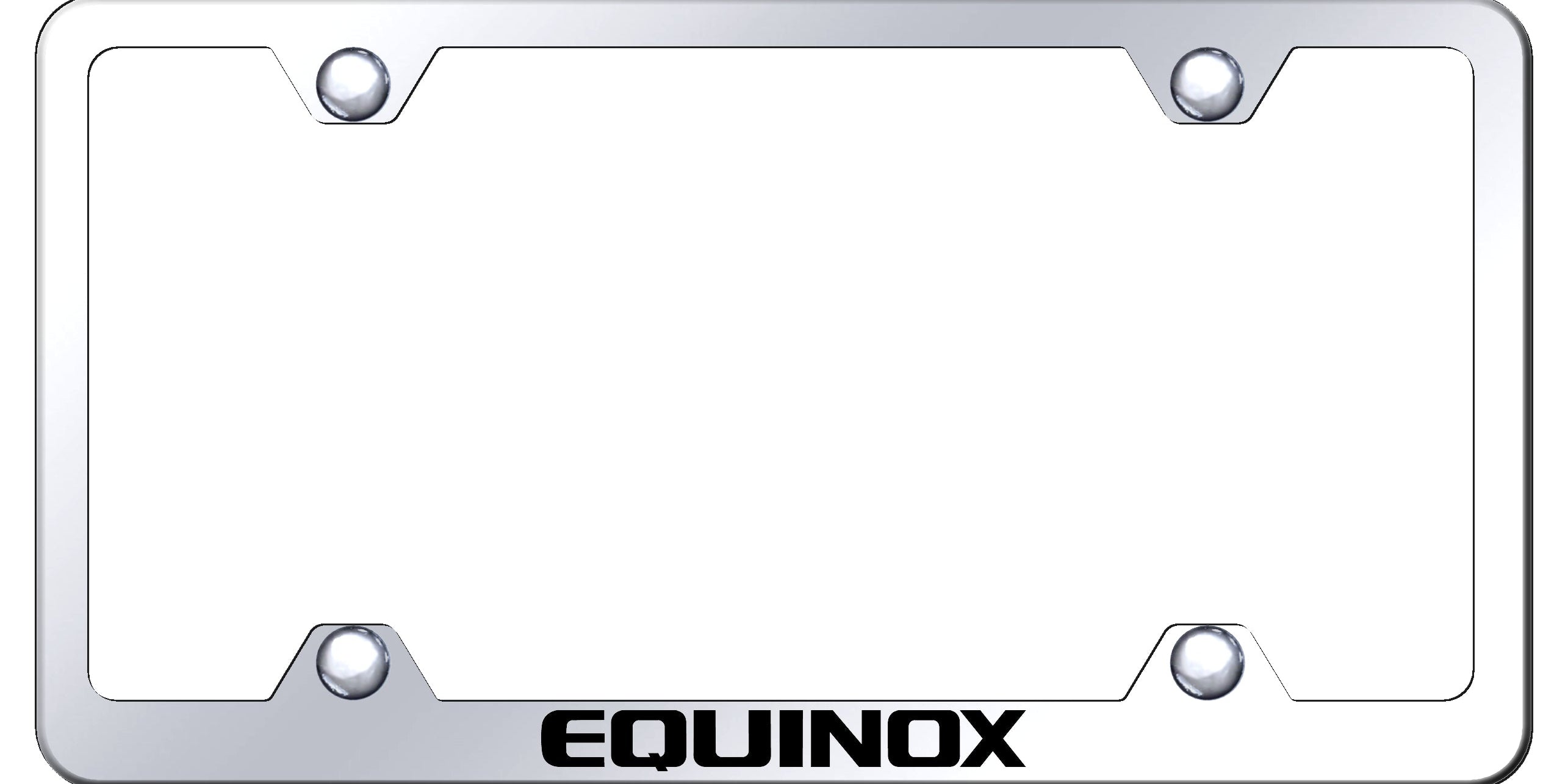 Equinox Steel Wide Body Frame - Laser Etched Mirrored