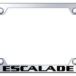 Escalade Steel Wide Body Frame - Laser Etched Mirrored