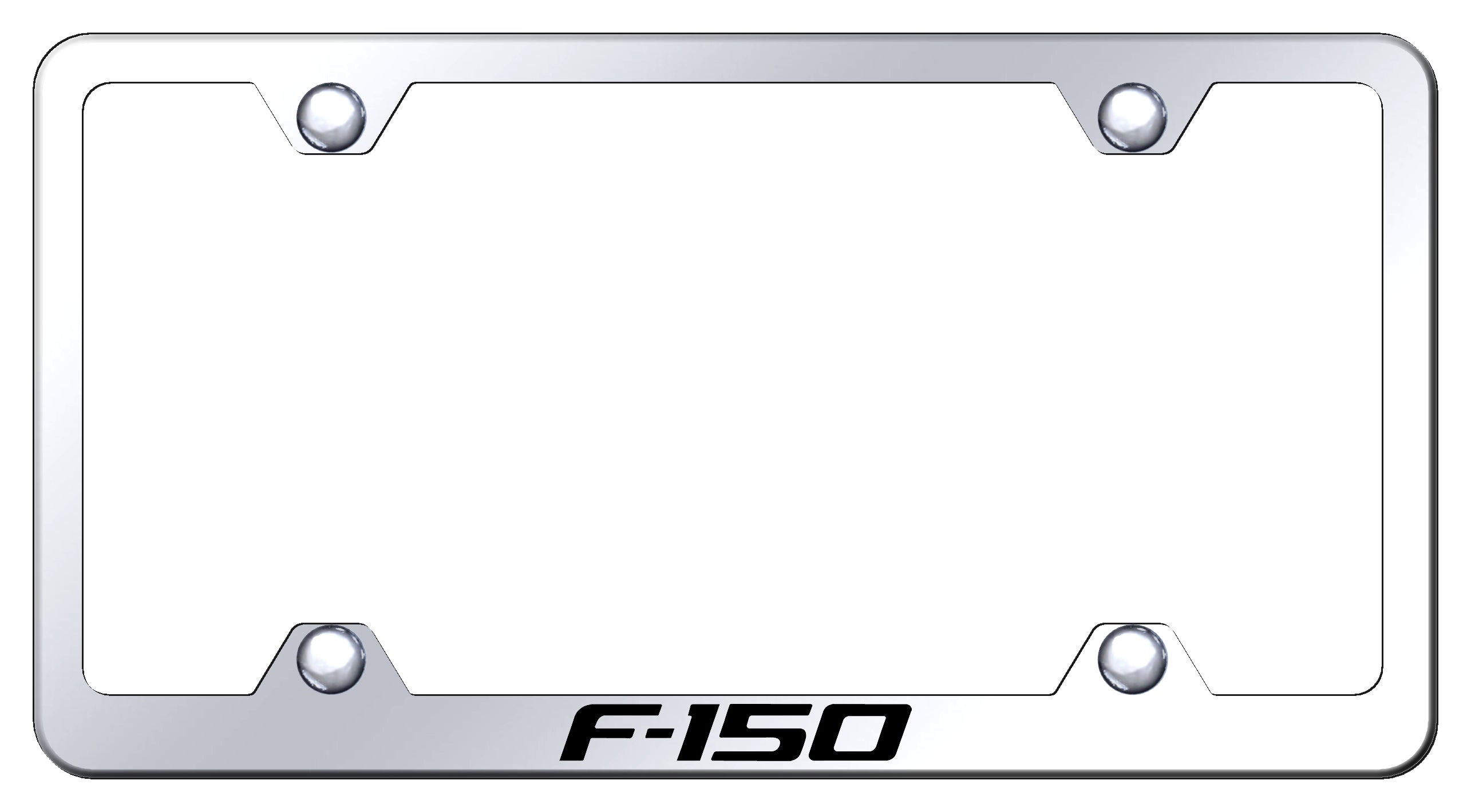 F-150 Steel Wide Body Frame - Laser Etched Mirrored