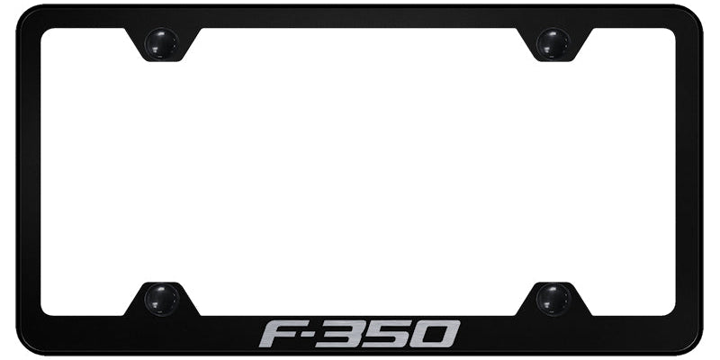 F-350 Steel Wide Body Frame - Laser Etched Black