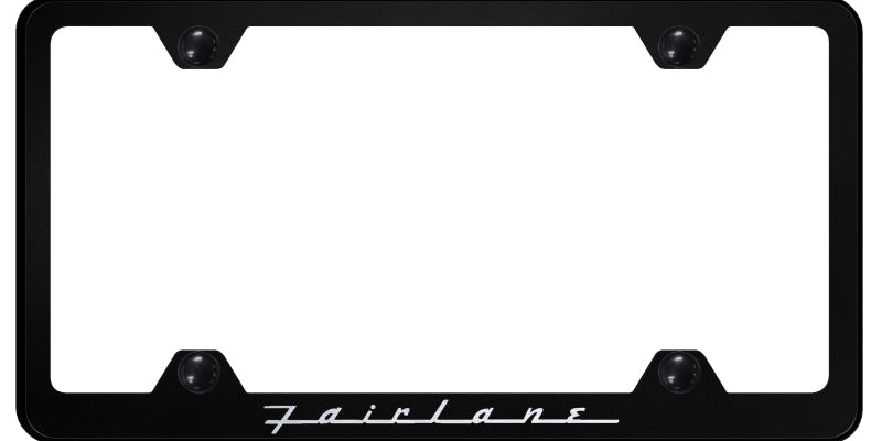 Fairlane Steel Wide Body Frame - Laser Etched Black