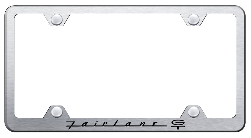 Fairlane GT Steel Wide Body Frame - Laser Etched Brushed