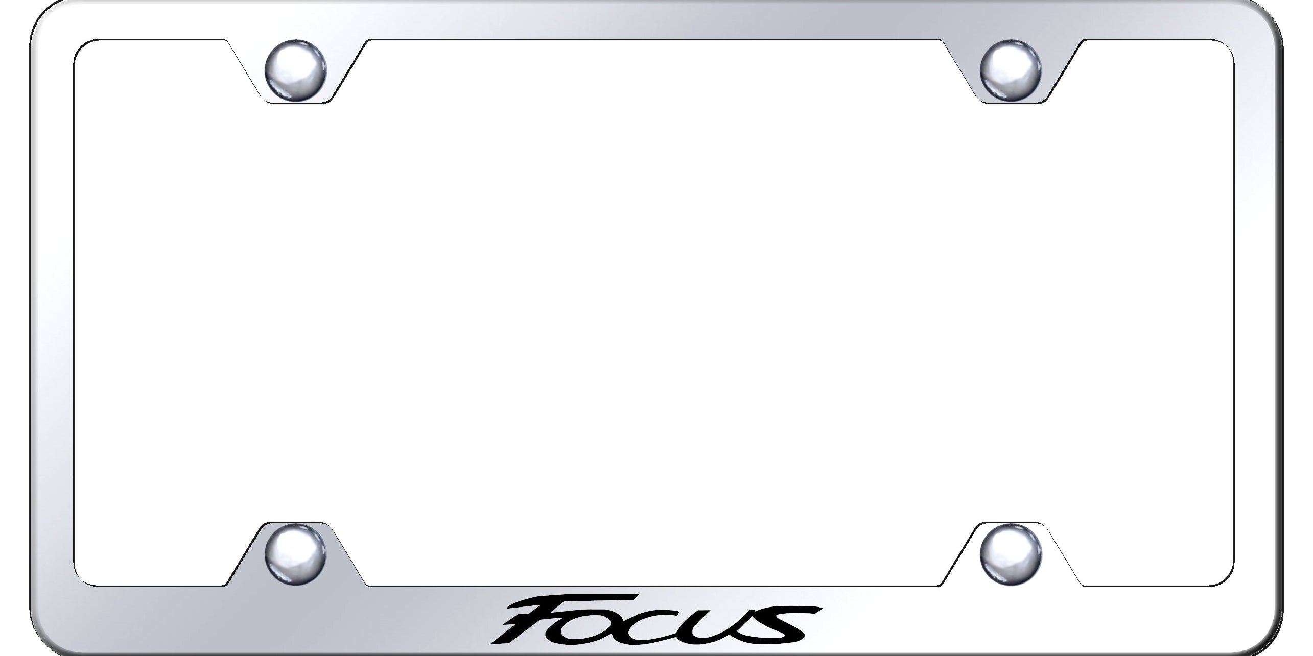 Focus Steel Wide Body Frame - Laser Etched Mirrored