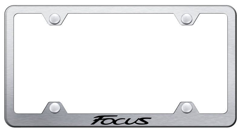Focus Steel Wide Body Frame - Laser Etched Brushed
