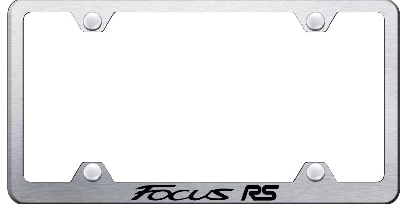 Focus RS Steel Wide Body Frame - Laser Etched Brushed