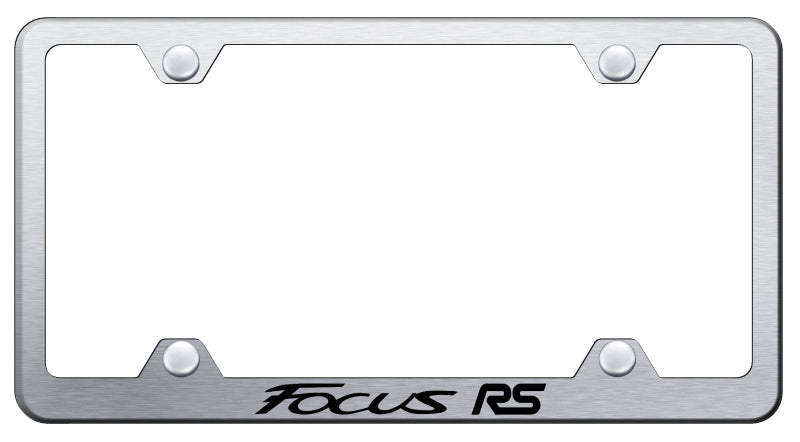 Focus RS Steel Wide Body Frame - Laser Etched Brushed