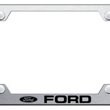 Ford Steel Wide Body Frame - Laser Etched Brushed