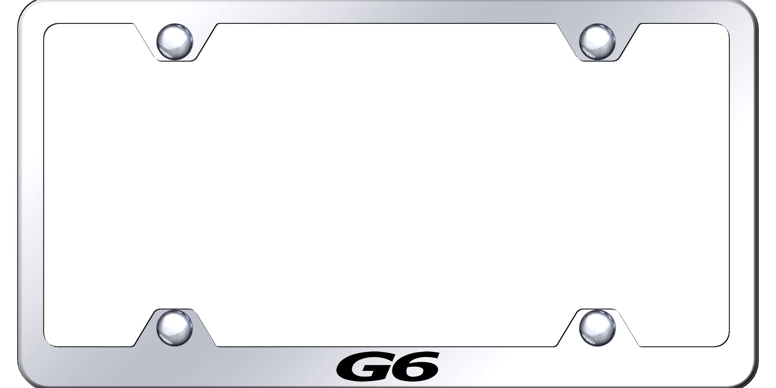 G6 Steel Wide Body Frame - Laser Etched Mirrored