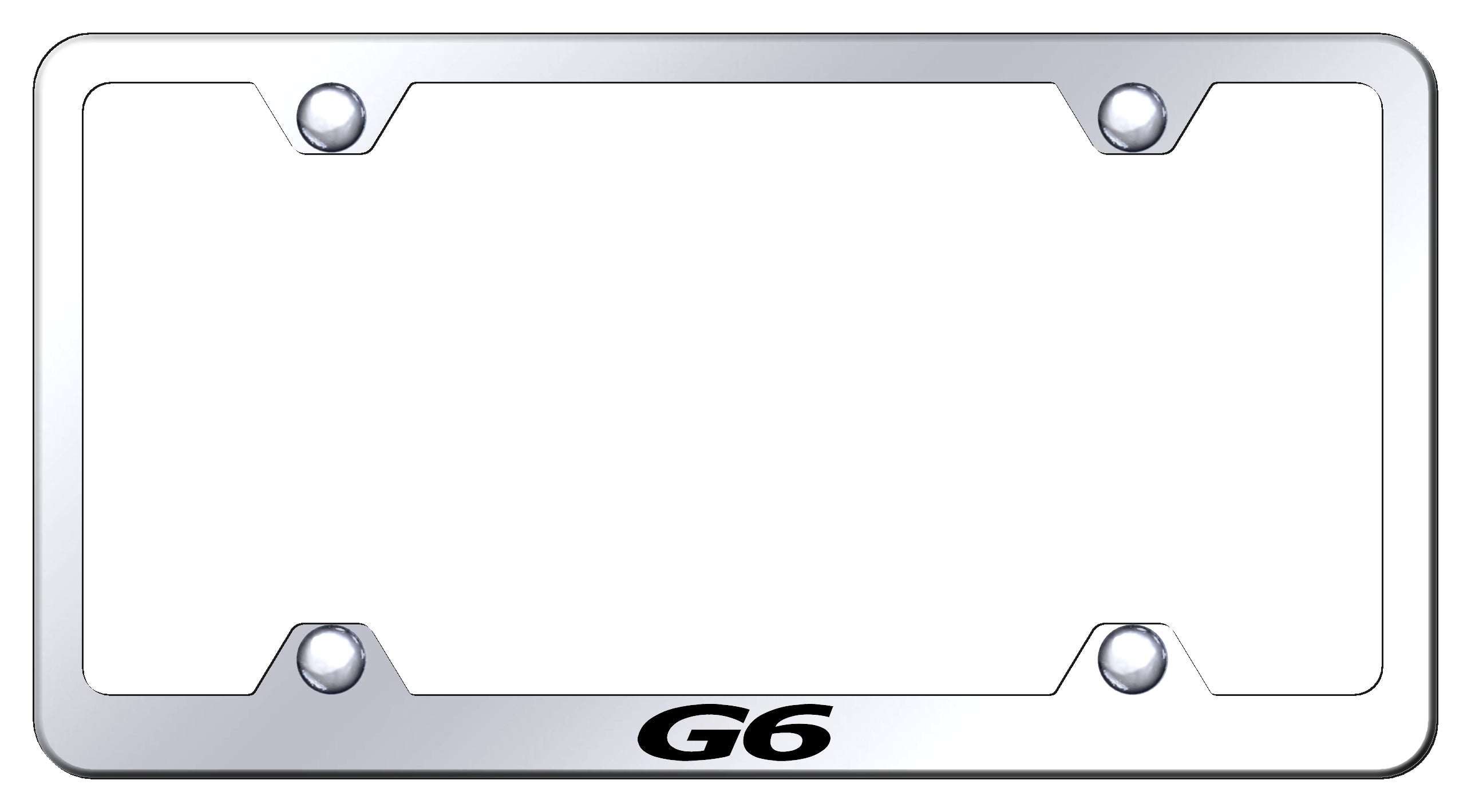 G6 Steel Wide Body Frame - Laser Etched Mirrored