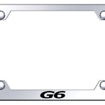 G6 Steel Wide Body Frame - Laser Etched Mirrored