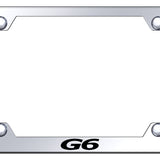 G6 Steel Wide Body Frame - Laser Etched Mirrored