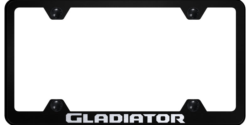 Gladiator Steel Wide Body Frame - Laser Etched Black