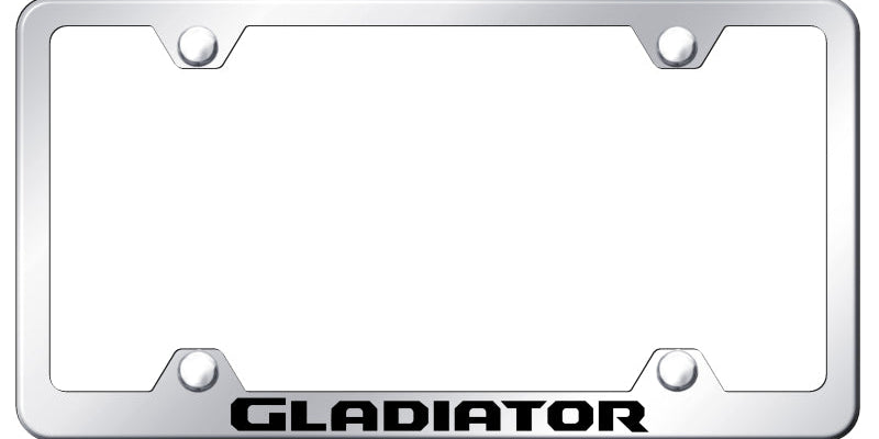 Gladiator Steel Wide Body Frame - Laser Etched Mirrored